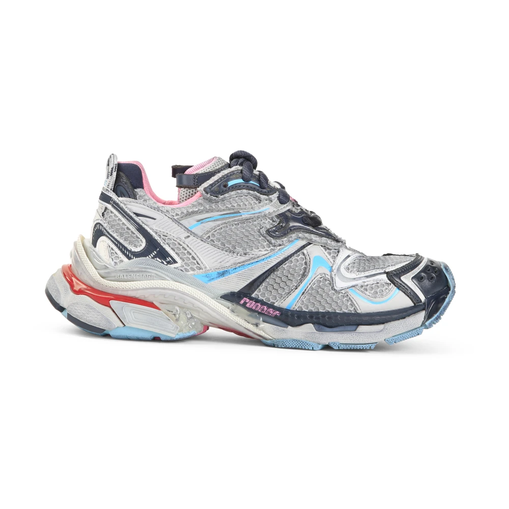 Blau Pink Rot Runner 2 Sneakers