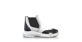 Chelsea Stiefel mit Chuncky Sole 6301