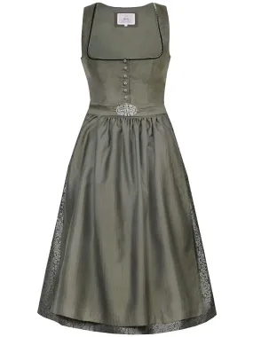Dirndl Tilda 70cm Länge efeu