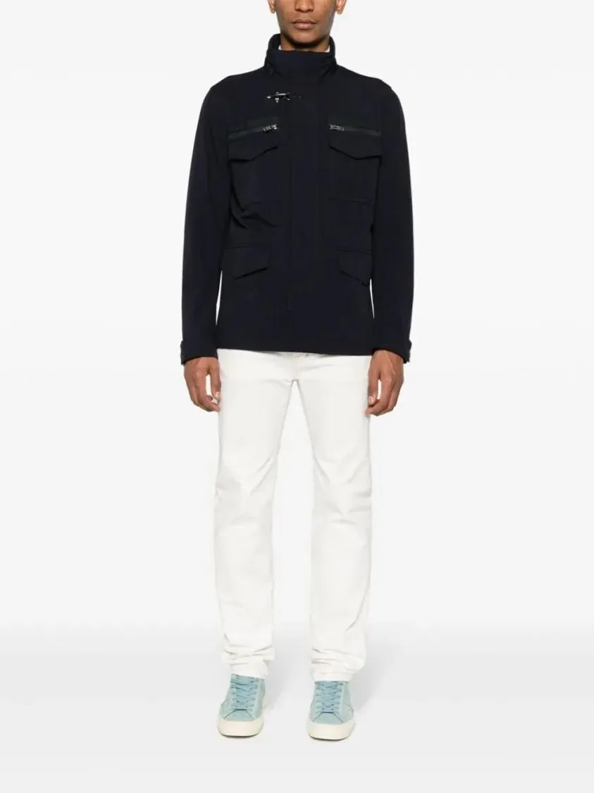   Fay  Field Stretch Jacket Blue  Übergangsjacke 