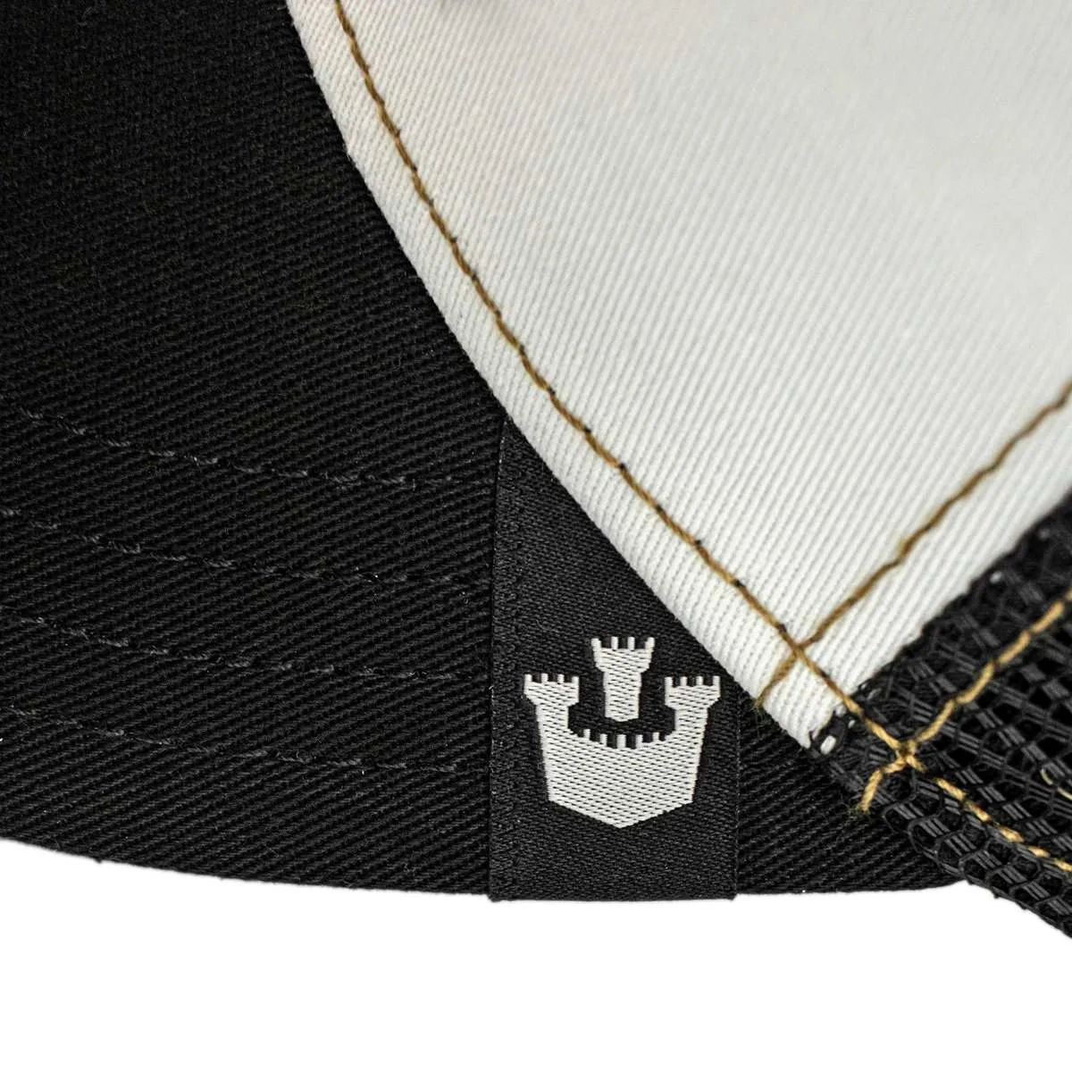 Goorin Bros. The King Lion Baseball Trucker Cap G-101-0388-BLK-OS - weiss-schwarz