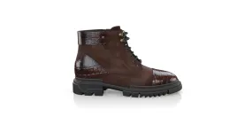 Herren Stiefel mit kräftiger Sohle
