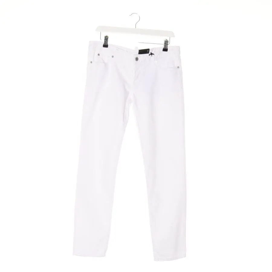 Jeans Boyfriend 38 Weiß