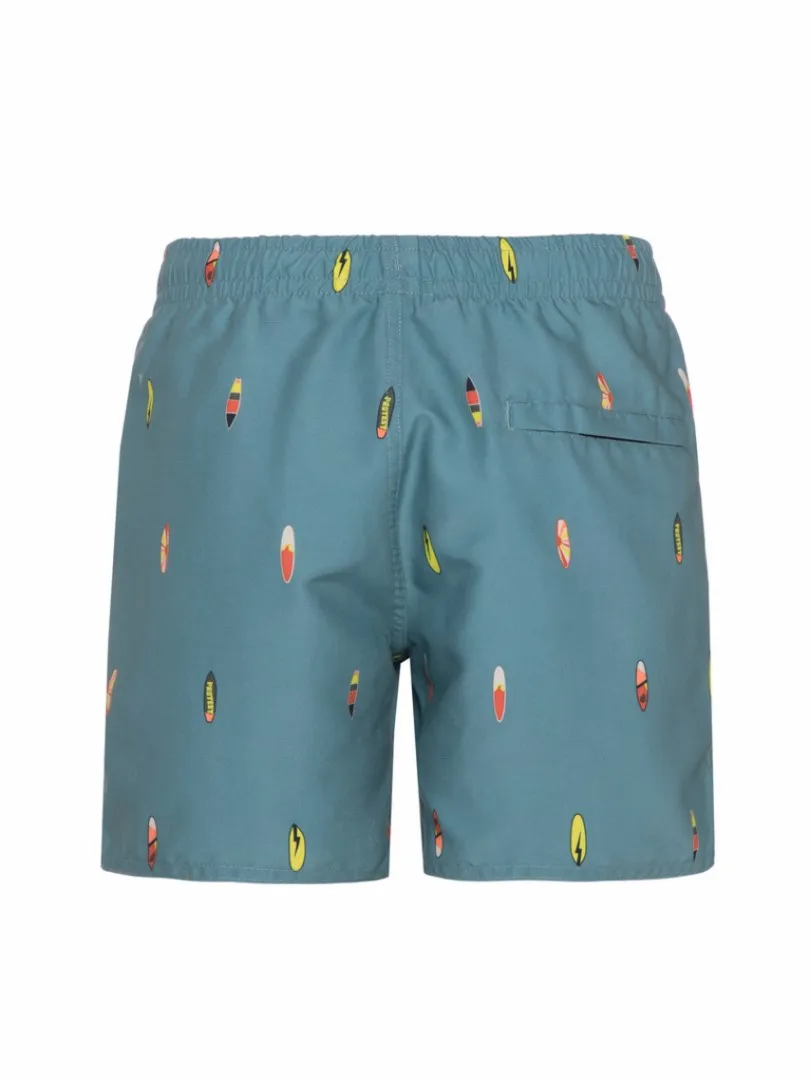Jungen-Badeshorts PROTEST TYKO grün