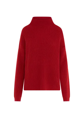 Lona Cashmere Pullover in rot  