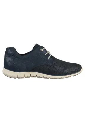 MARCO TOZZI Schnürschuh in Marine