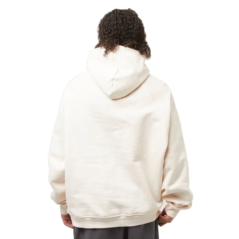 PEQUS Herren Hoodie Mythic Logo Patch white/sand