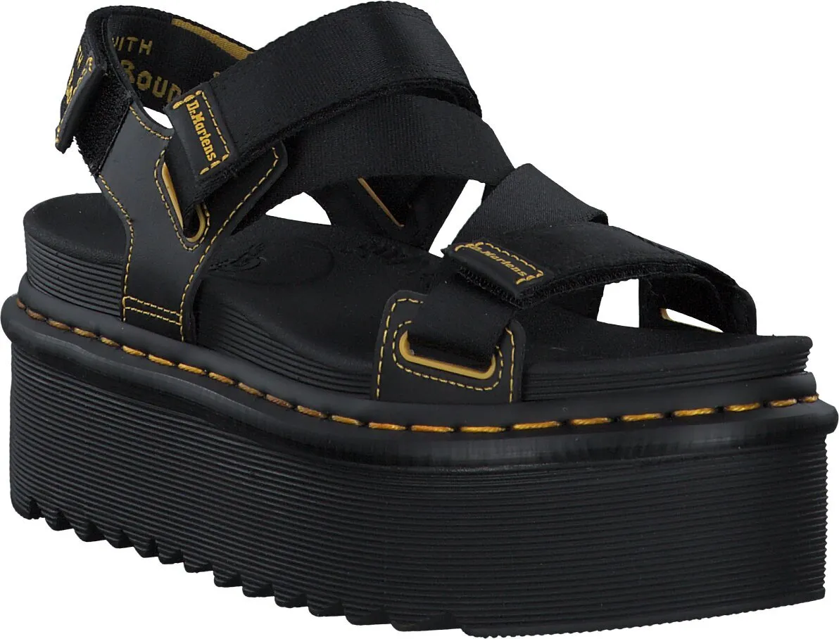 Plateau-Sandalen für Damen 183001971078 (Schwarz)