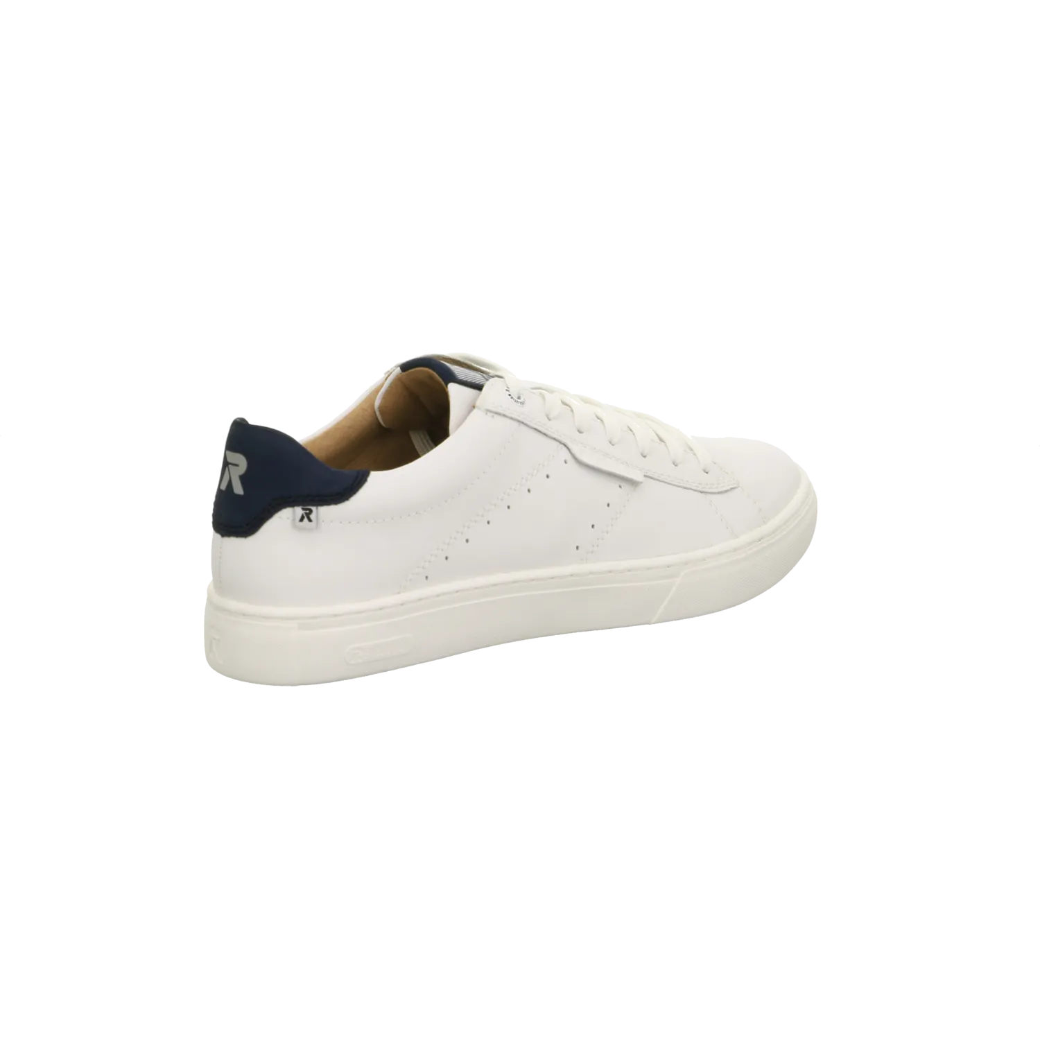 Rieker Schnürschuh sportiv weiss/ozean