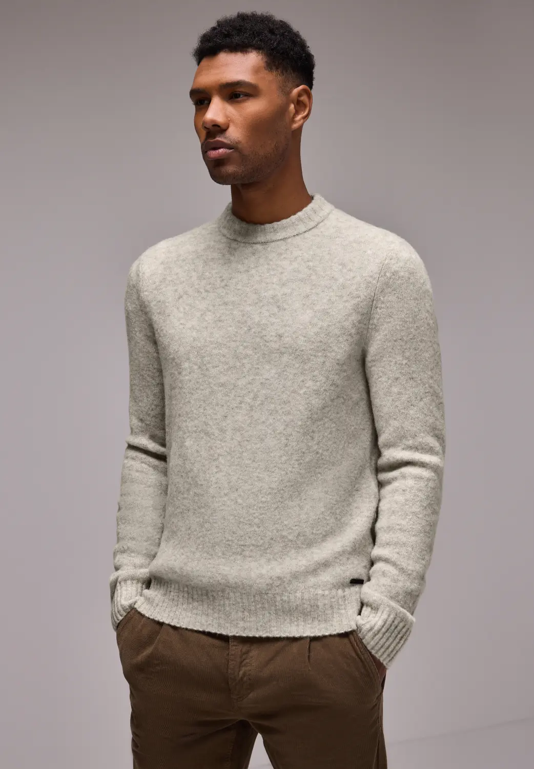 Softer Pullover mit Wolle