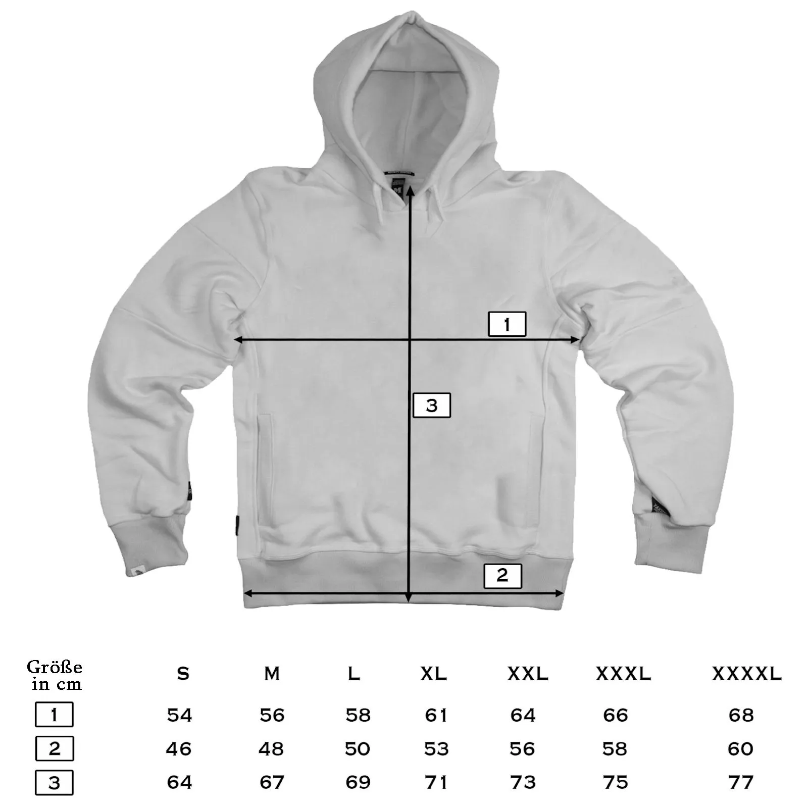 Yakuza Premium Sweatshirt YPH 3526 hellgrau-         